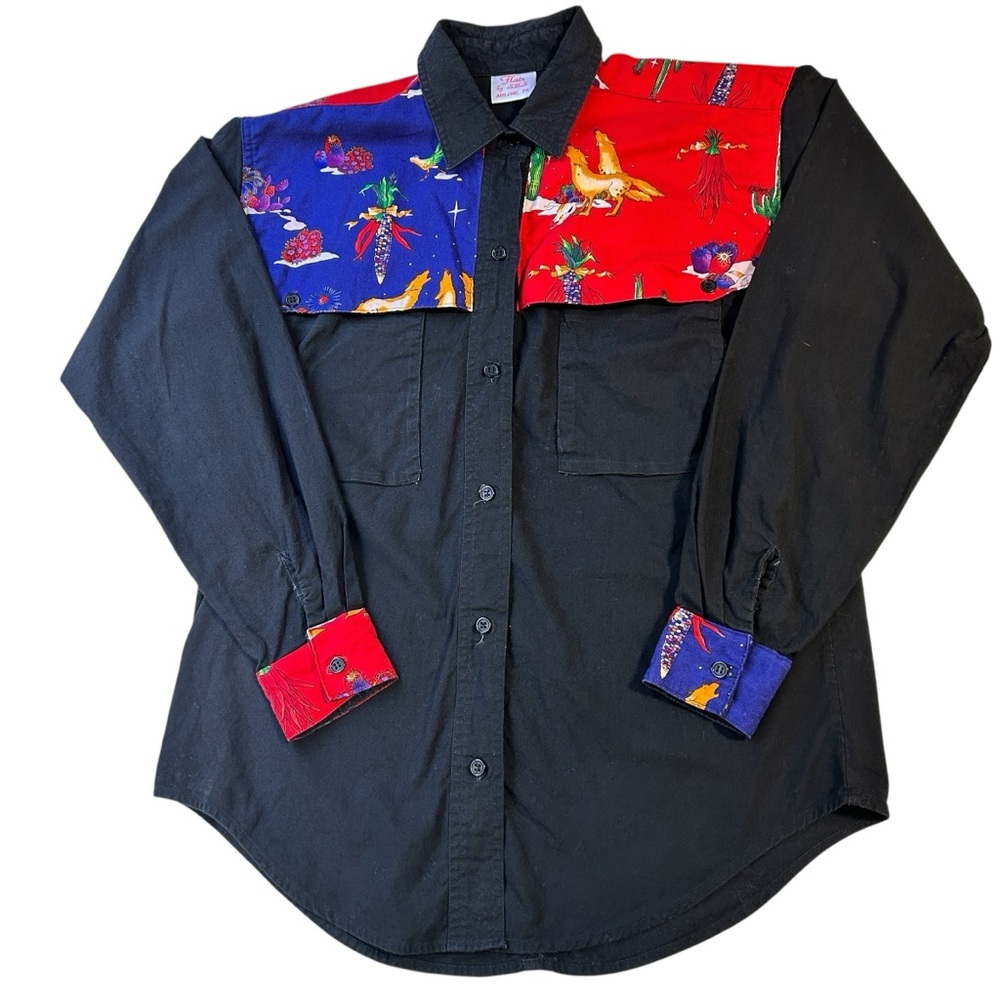 Western‎ Long Sleeve Shirt Womens Size L